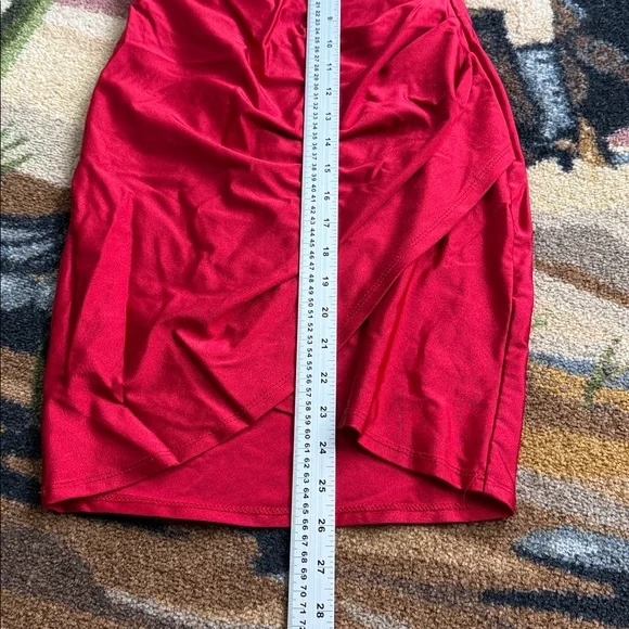 RED MINI DRESS - Picture 5 of 8